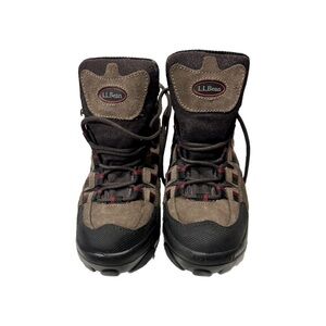 L.L. Bean Women’s Gore-Tex Brown Leather Ankle Hiking/Trail Boots, Size 7